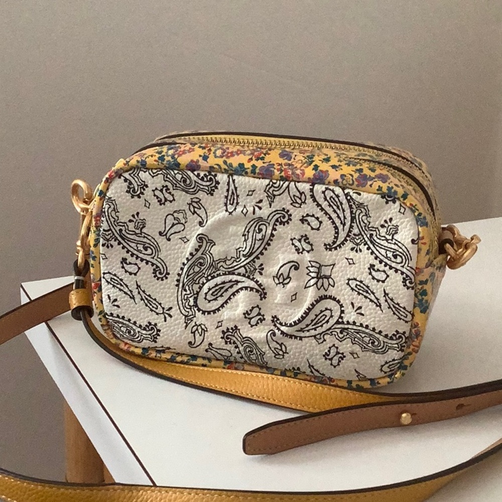 Tory Burch Multi Printed Perry Bombe Mini Bag